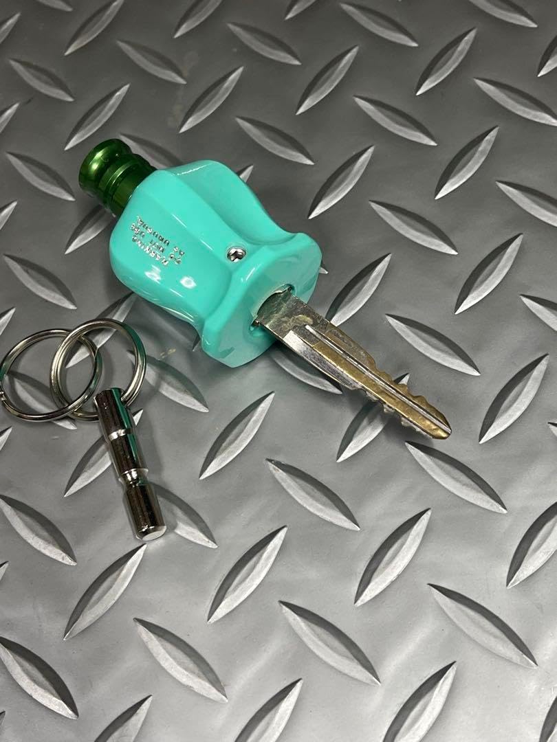 新ロゴ 加工済マックツール 改造グリップキーホルダー緑 スナップオン